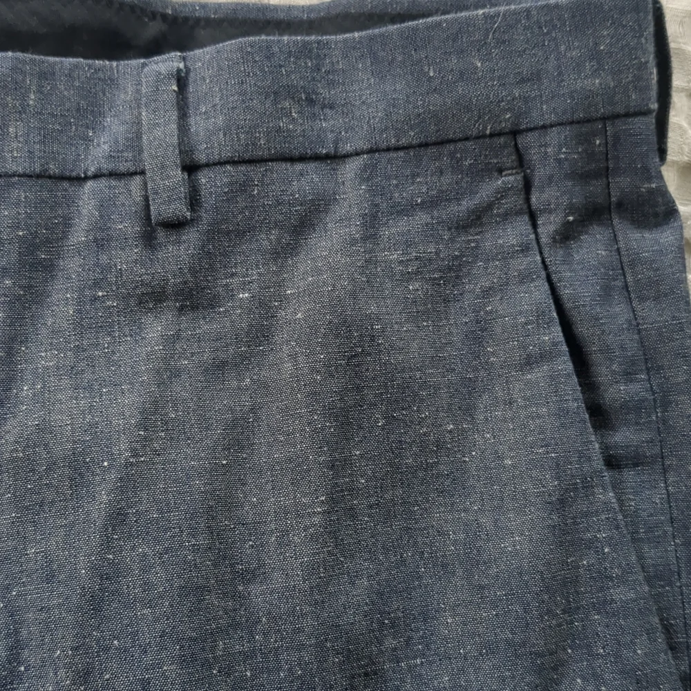 J‎ Crew Ludlow Slim Cotton Pants Size 34 Blue 35X32